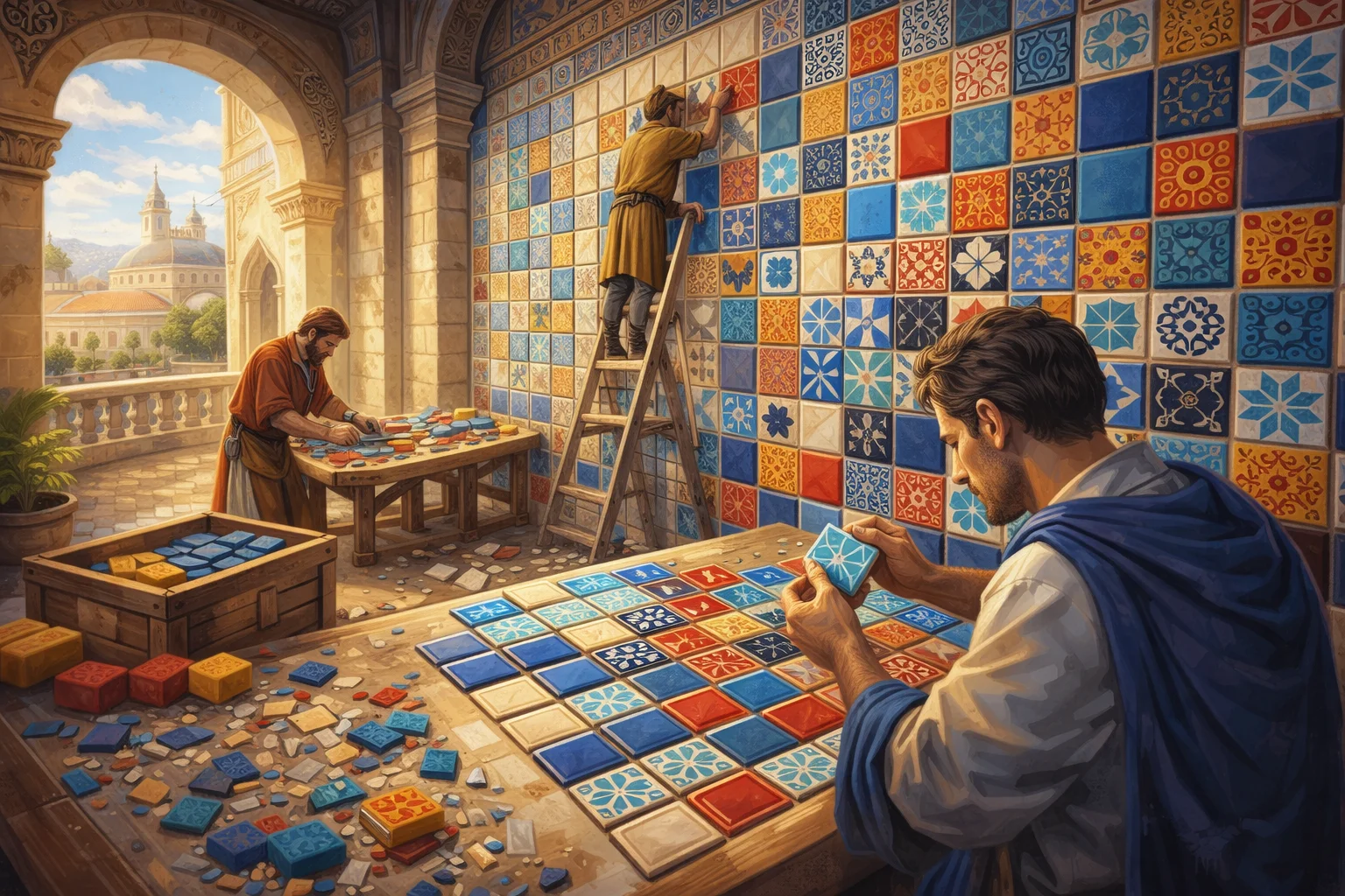 Ambientación - Azul